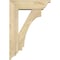 Ekena Millwork Imperial Traditional Rough Sawn Bracket w/ Offset Brace, Douglas Fir, 6"W x 18"D x 26"H BKT0604X18X26IMP01RDF - alternate 4